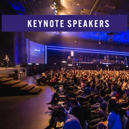 Photo of keynote speaker