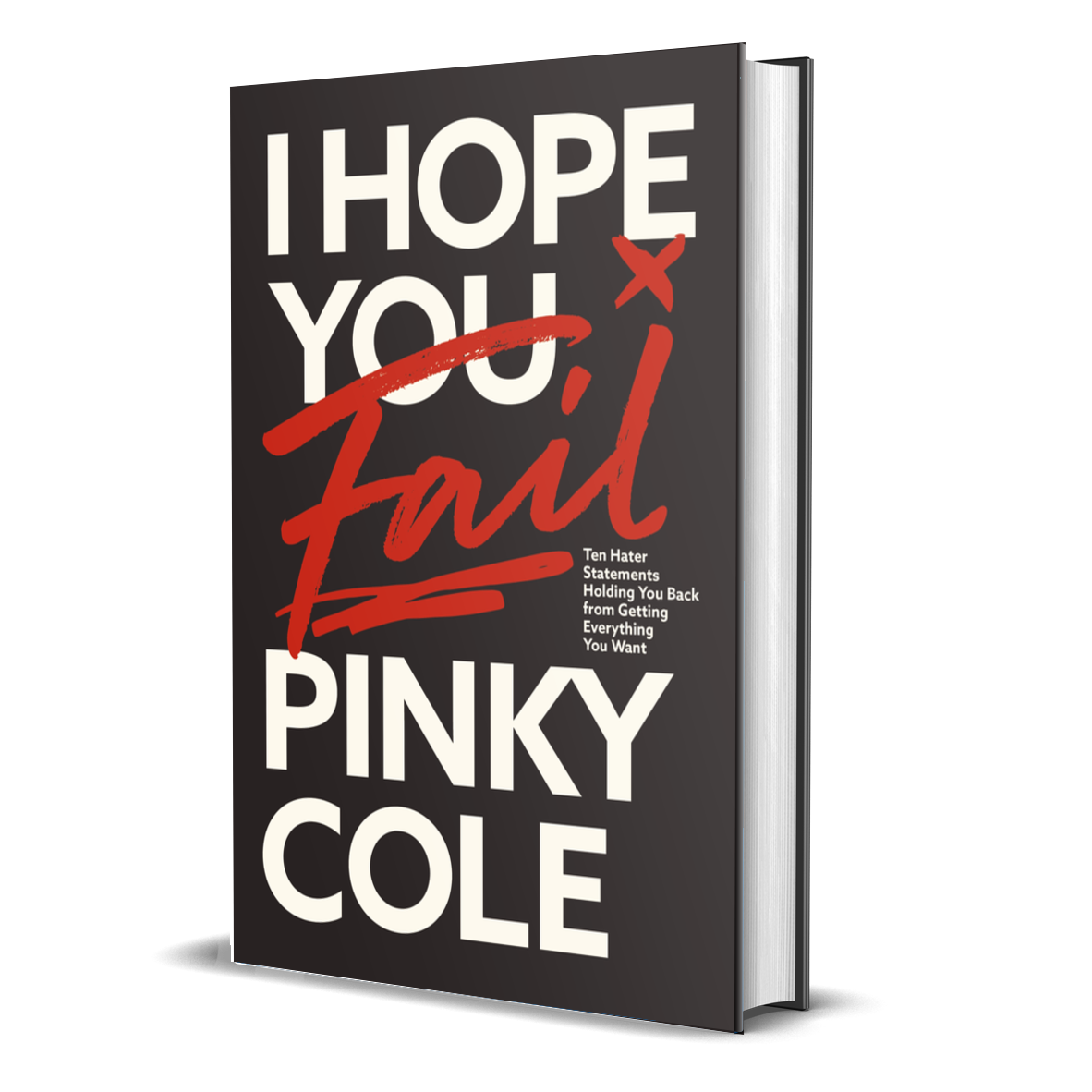 Hardcover of I Hope You Fail